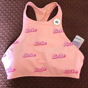 Forever 21 Barbie swim top